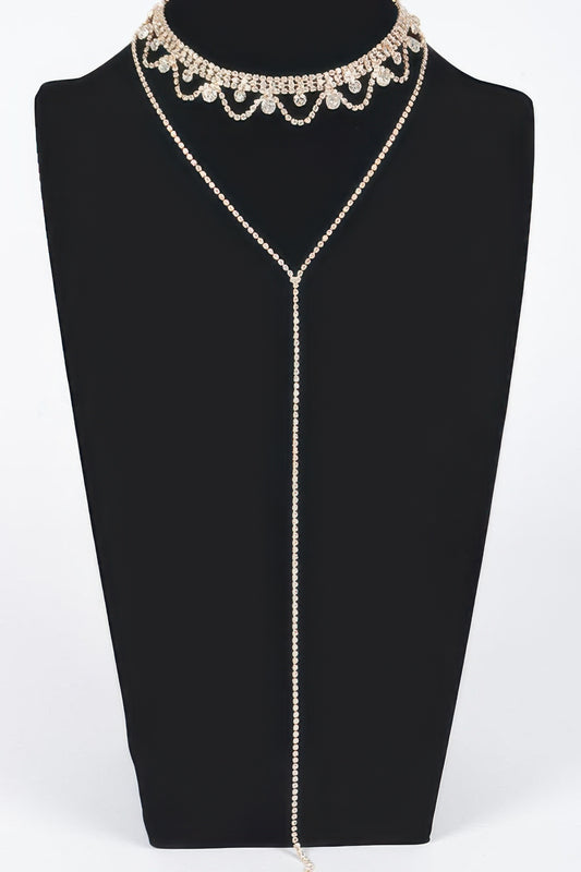 Rhinestone Necklace