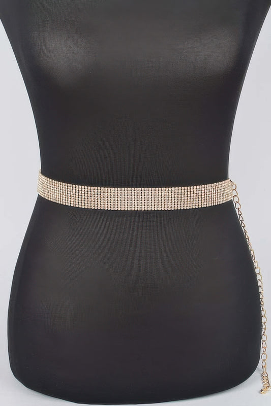 Rhinestone Belt