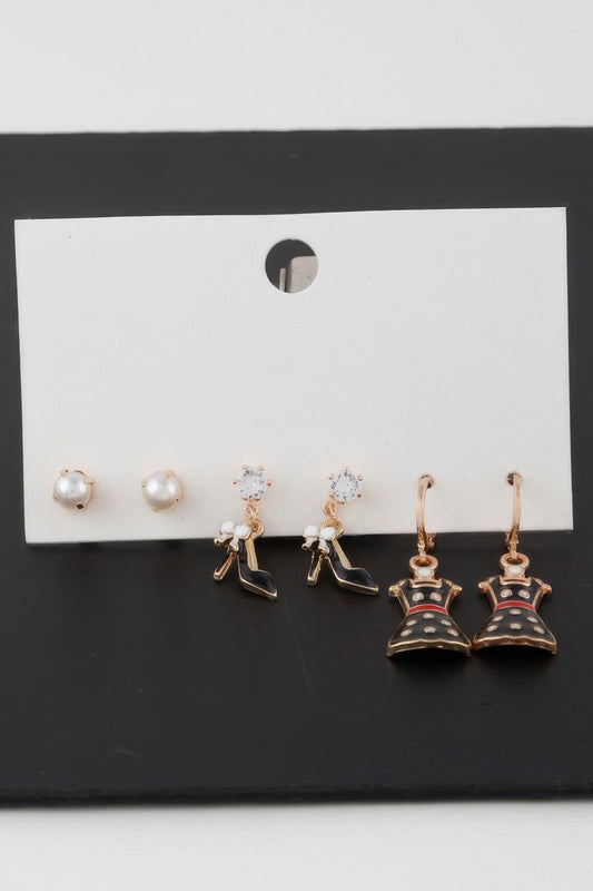 Multi Fashion Earrings Set