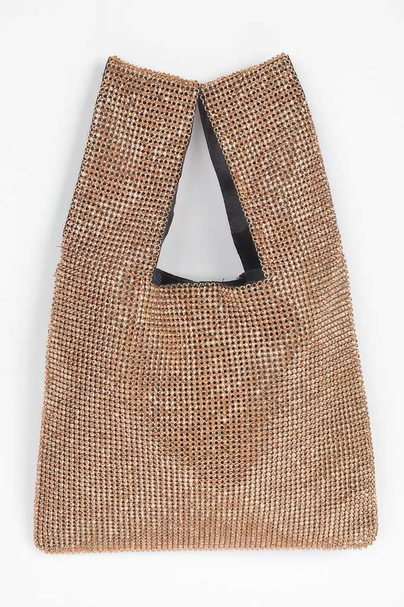 Rhinestone Studded Tote Bag