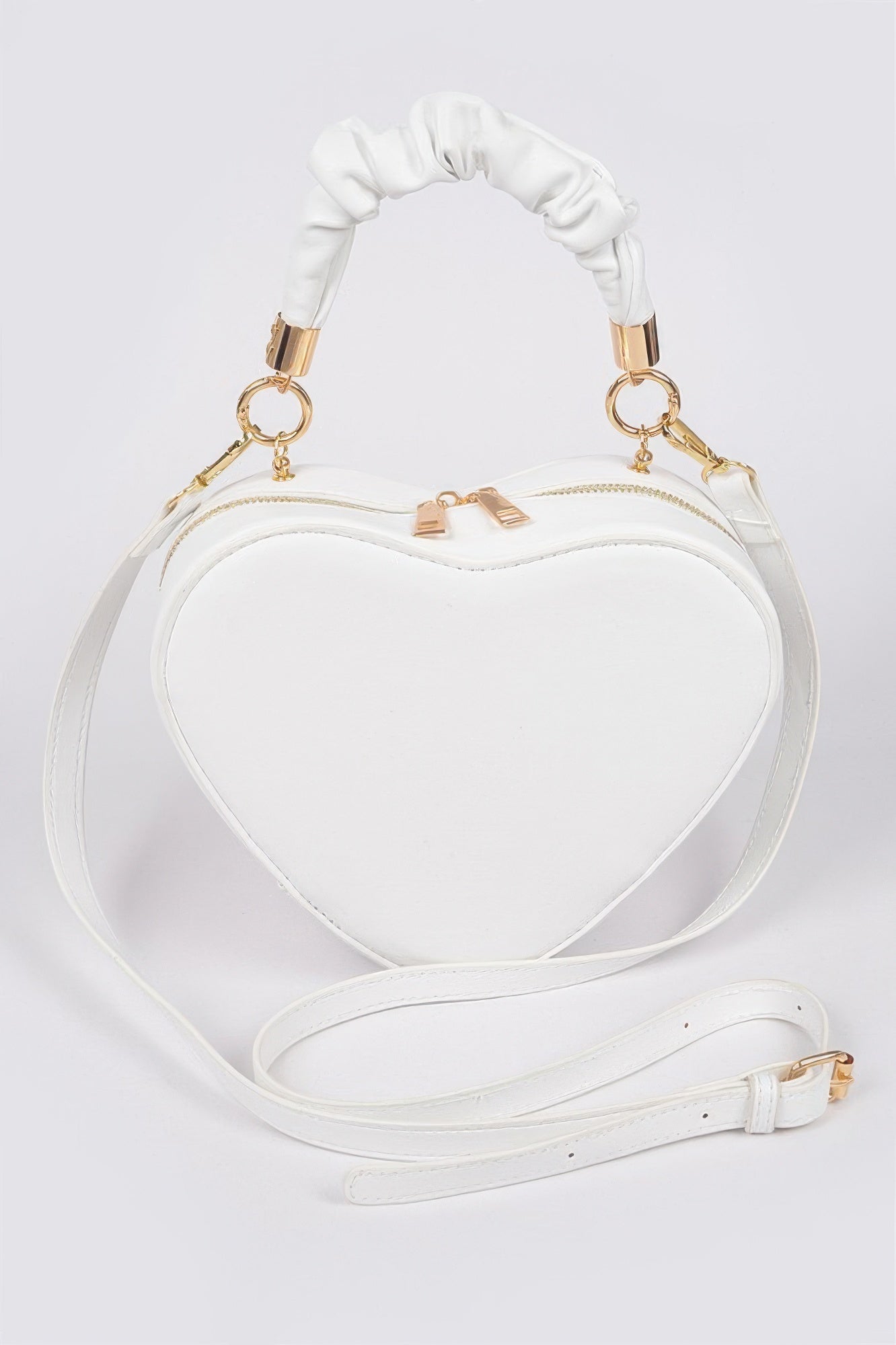 Heart Shape Top Handle Bag