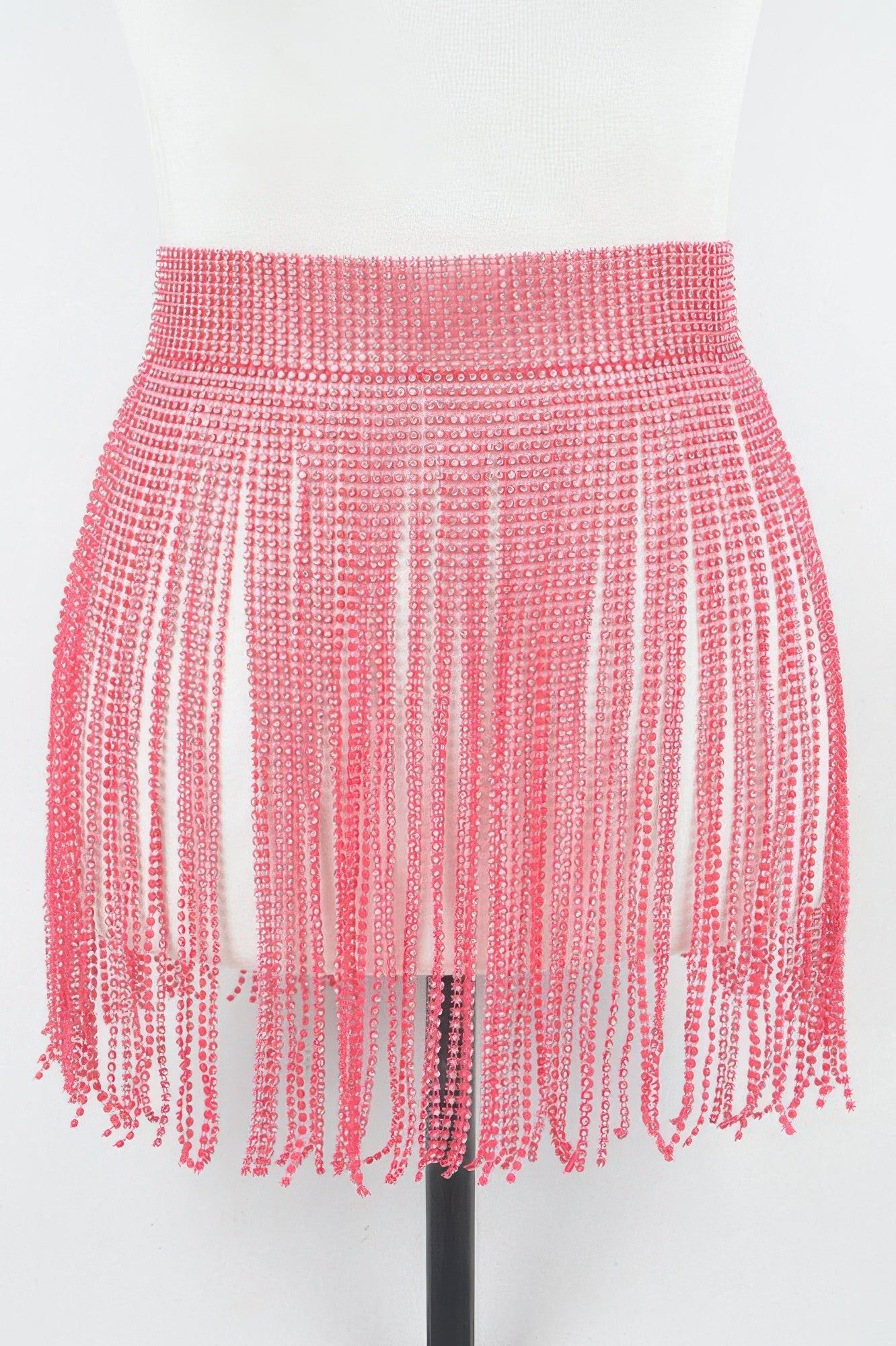 Rhinestone Fringe Belt