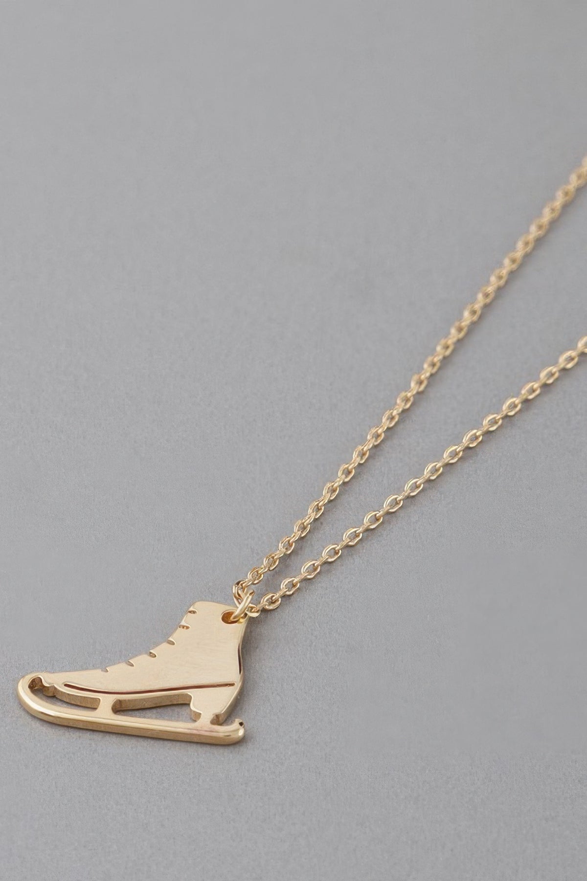 Ice Skates Pendant Necklace