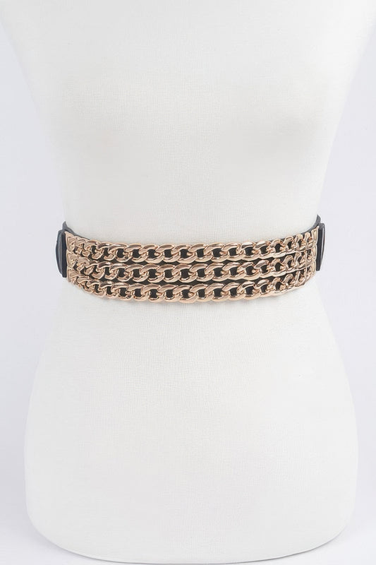 Multi Layered Chain Elastic Belt