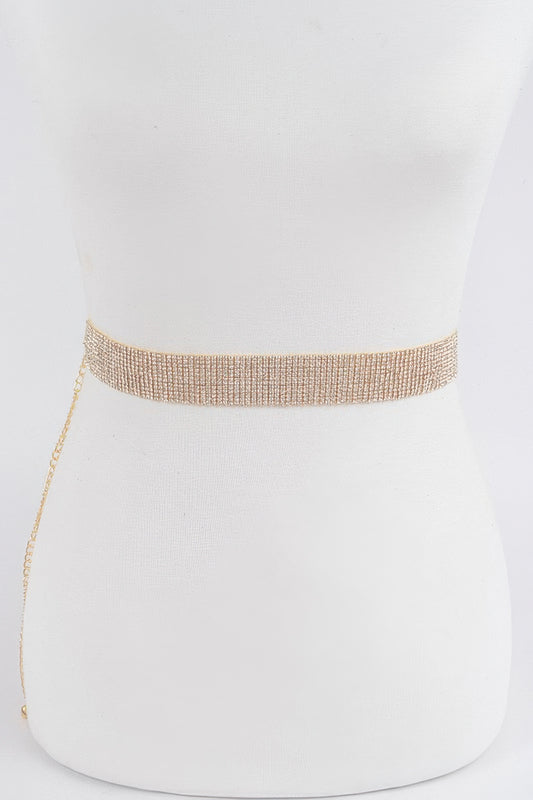 Rhinestone Belt