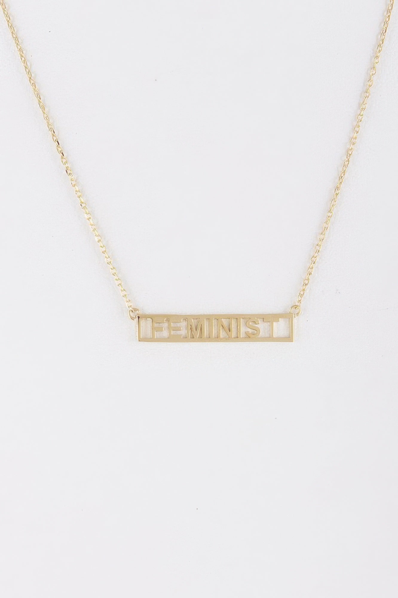 Feminist Necklace