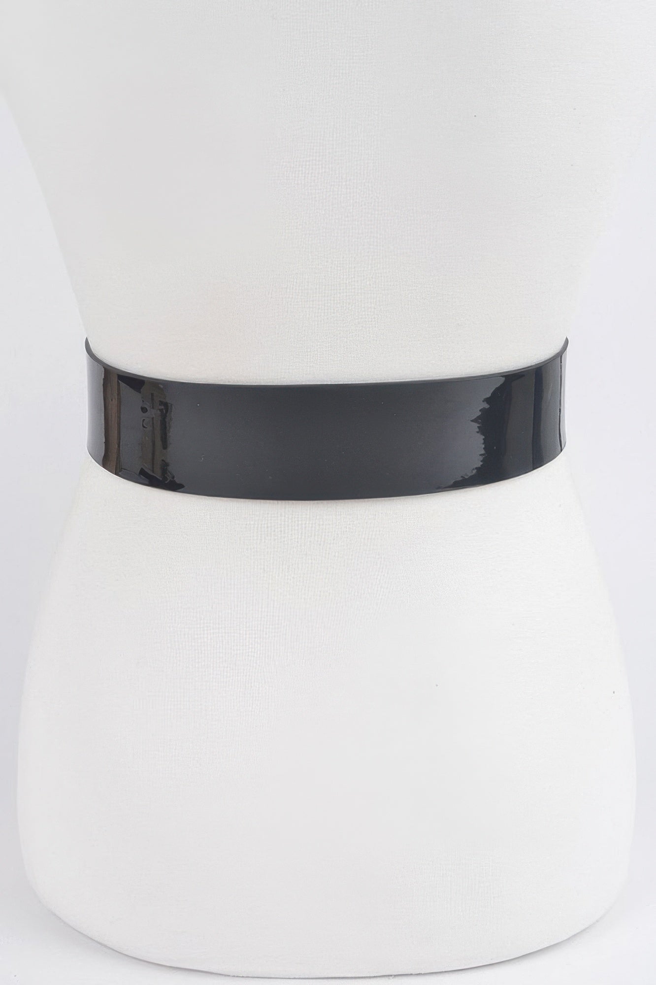 Metal Buckle Enamel Plus Size Belt