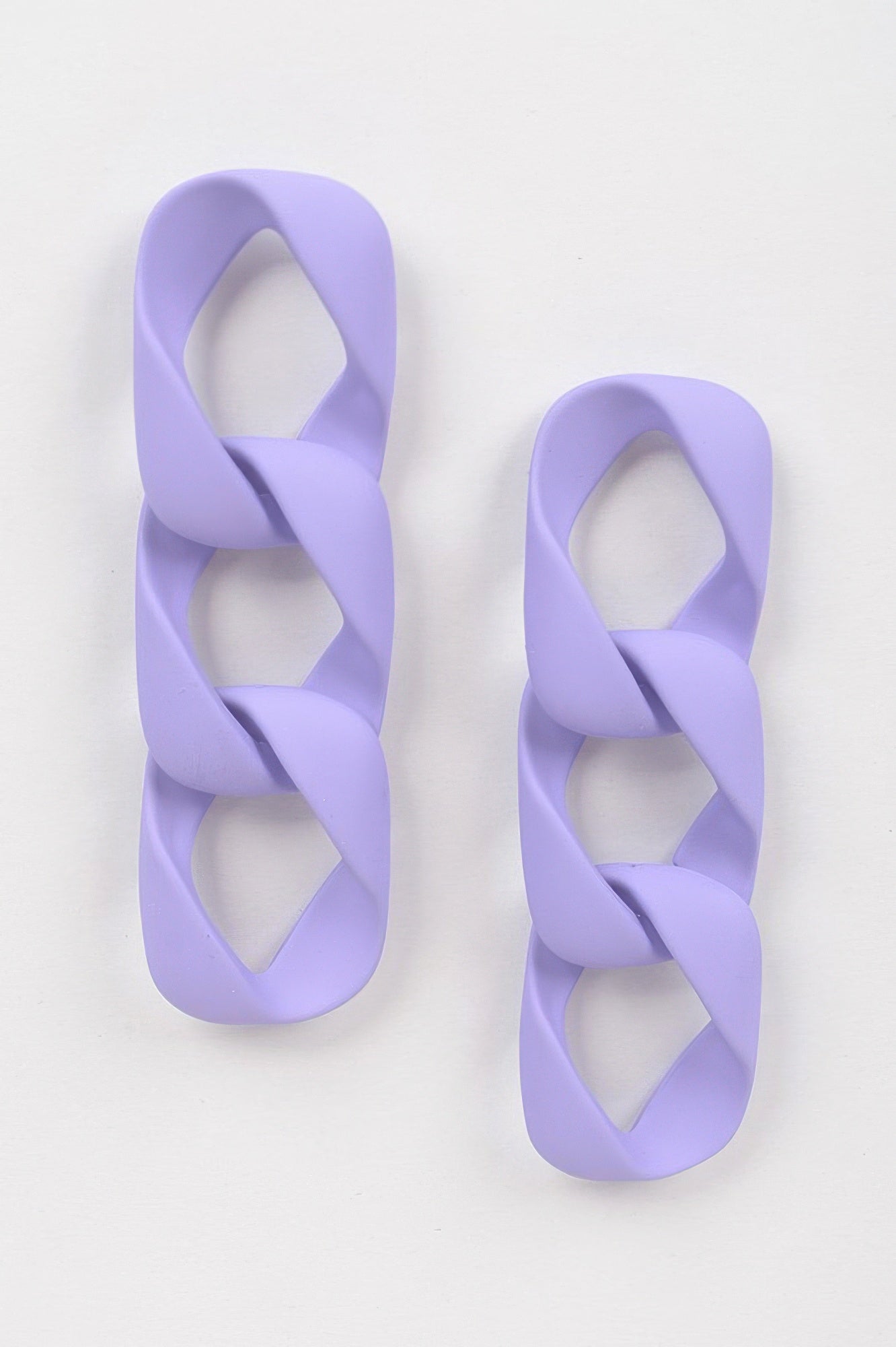 Vivid Color Chain Earring