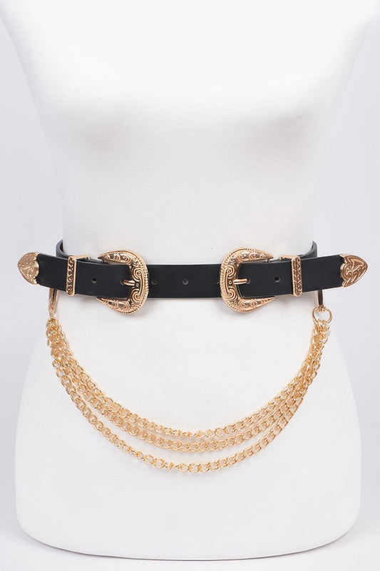 Removable Plus Size Chain Belt