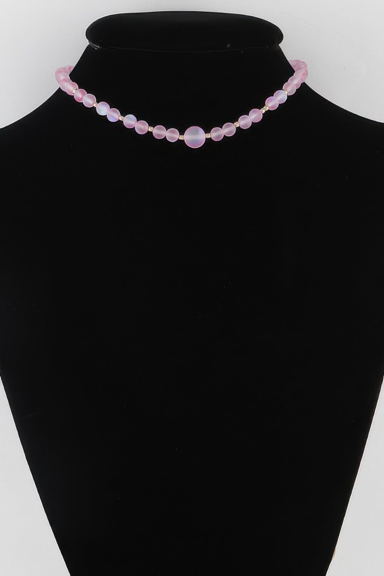 Translucent Bead Necklace