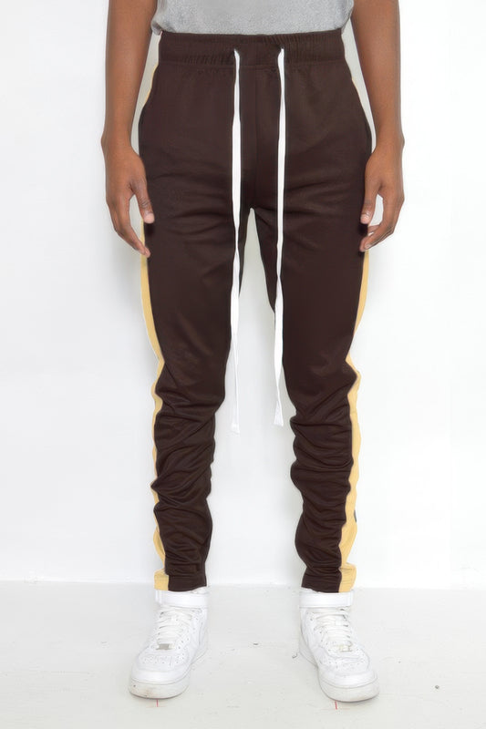 Slim Fit Single Stripe Track Pant - MENS BASIC & ACTIVEWEAR