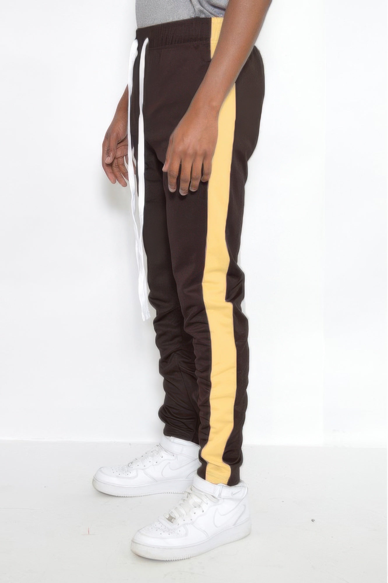 Slim Fit Single Stripe Track Pant - MENS BASIC & ACTIVEWEAR
