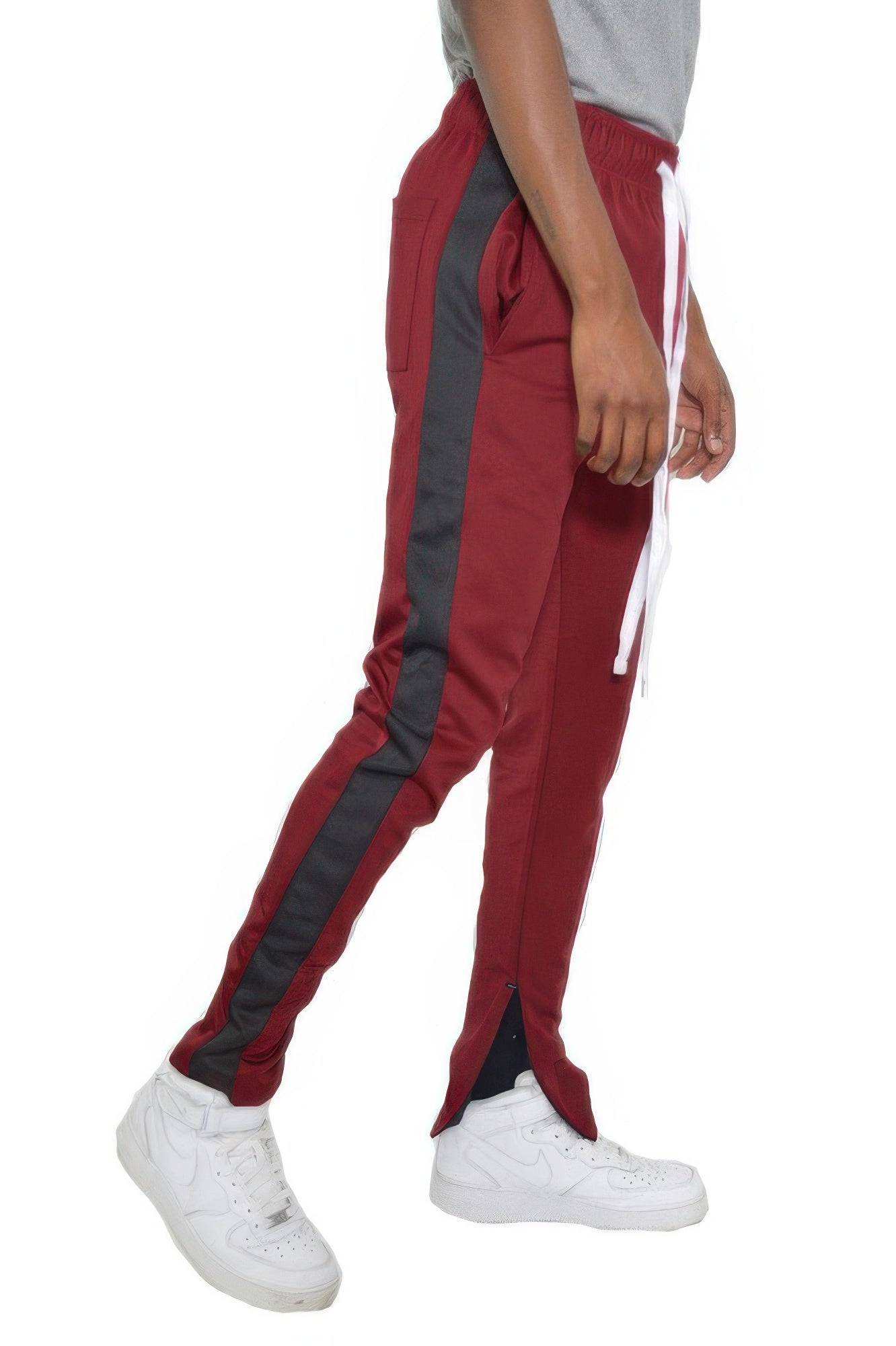 Slim Fit Single Stripe Track Pant - MENS BASIC & ACTIVEWEAR