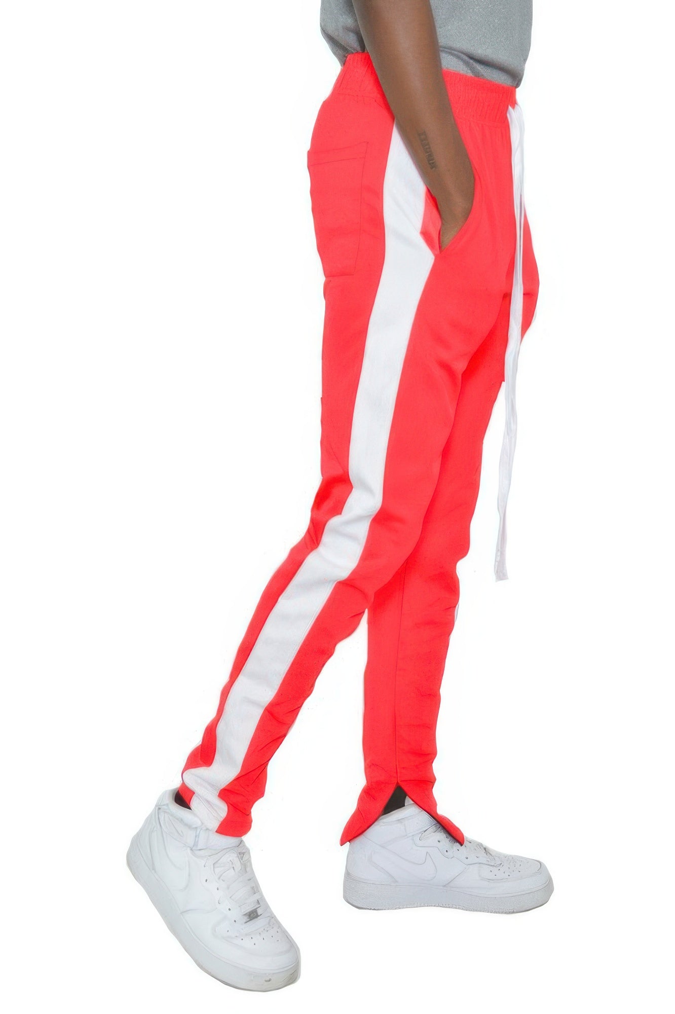Slim Fit Single Stripe Track Pant - MENS BASIC & ACTIVEWEAR