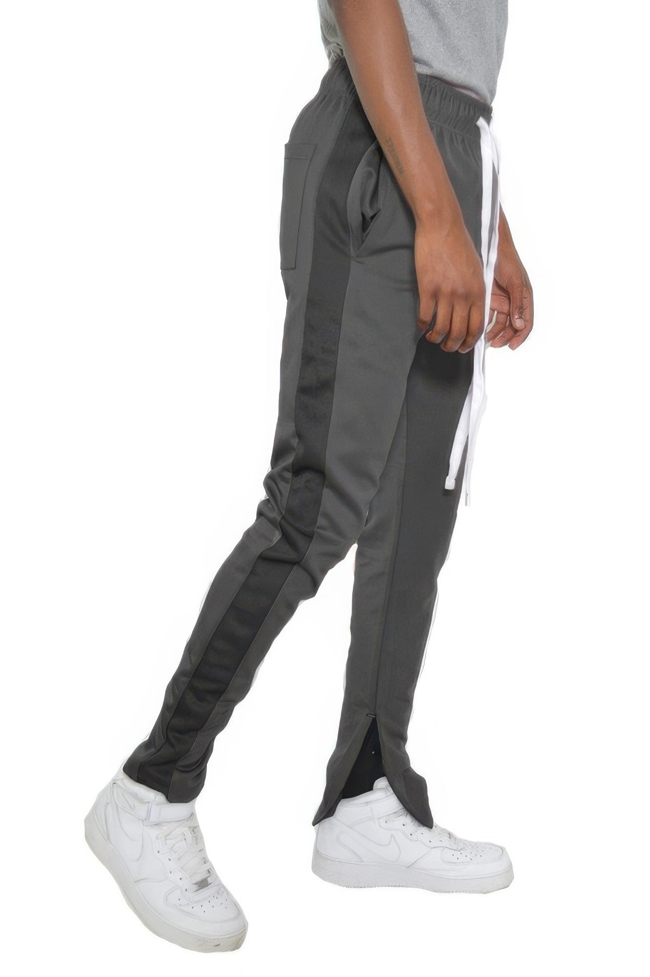 Slim Fit Single Stripe Track Pant - MENS BASIC & ACTIVEWEAR