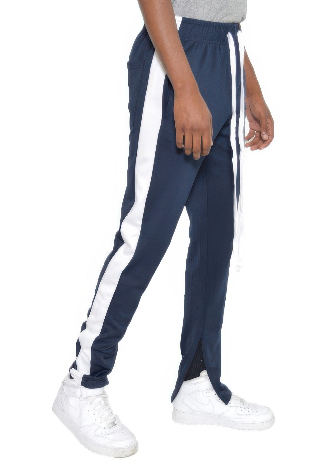 Slim Fit Single Stripe Track Pant - MENS BASIC & ACTIVEWEAR