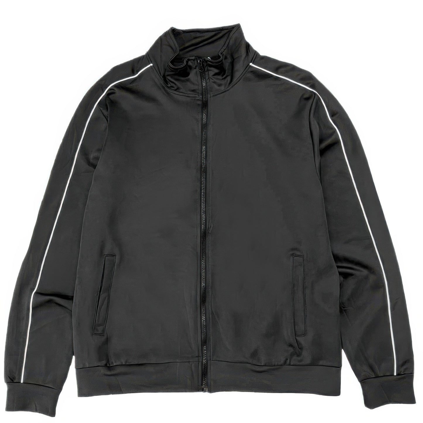 Mens Side Pipe Track Jacket - MENS BASIC & ACTIVEWEAR