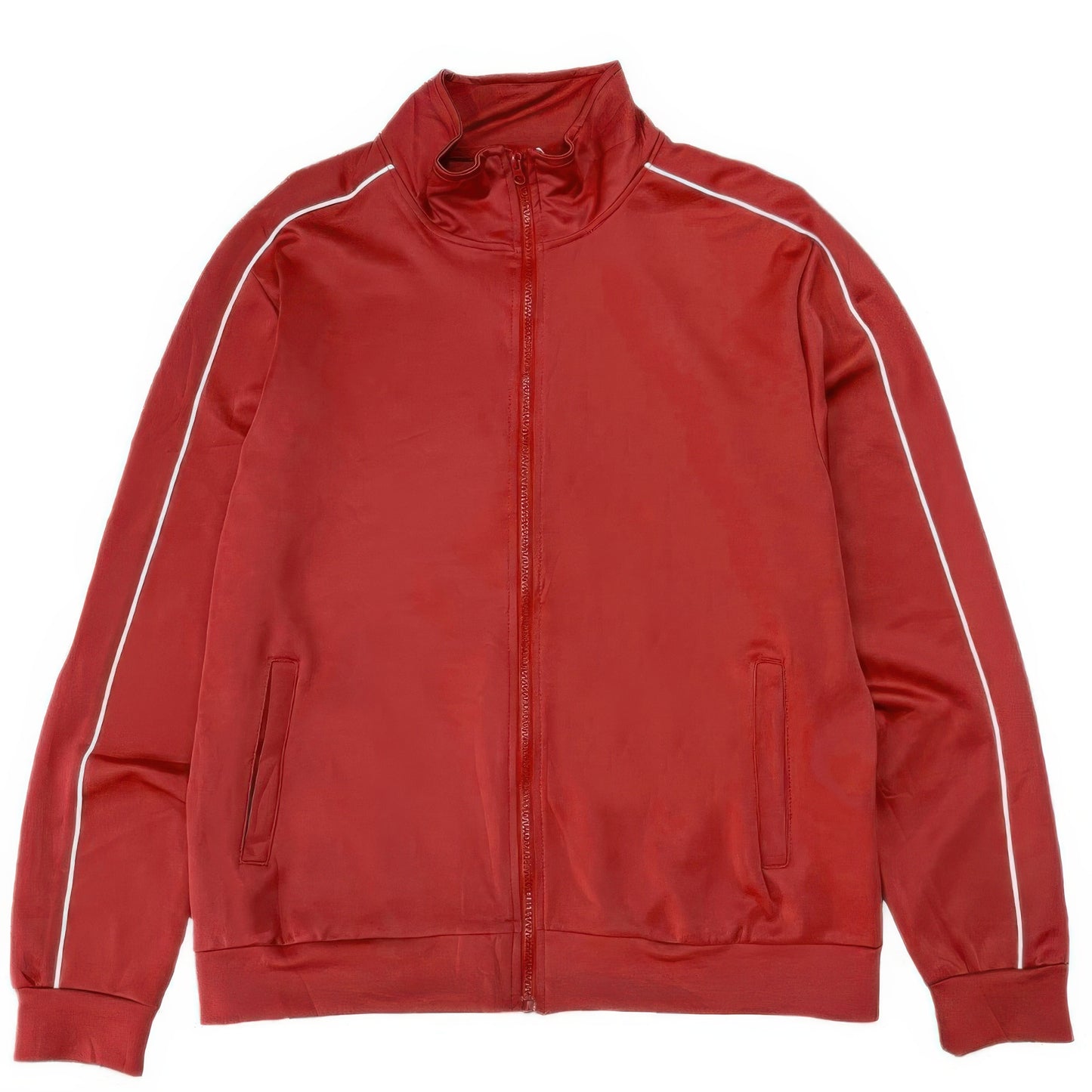 Mens Side Pipe Track Jacket - MENS BASIC & ACTIVEWEAR