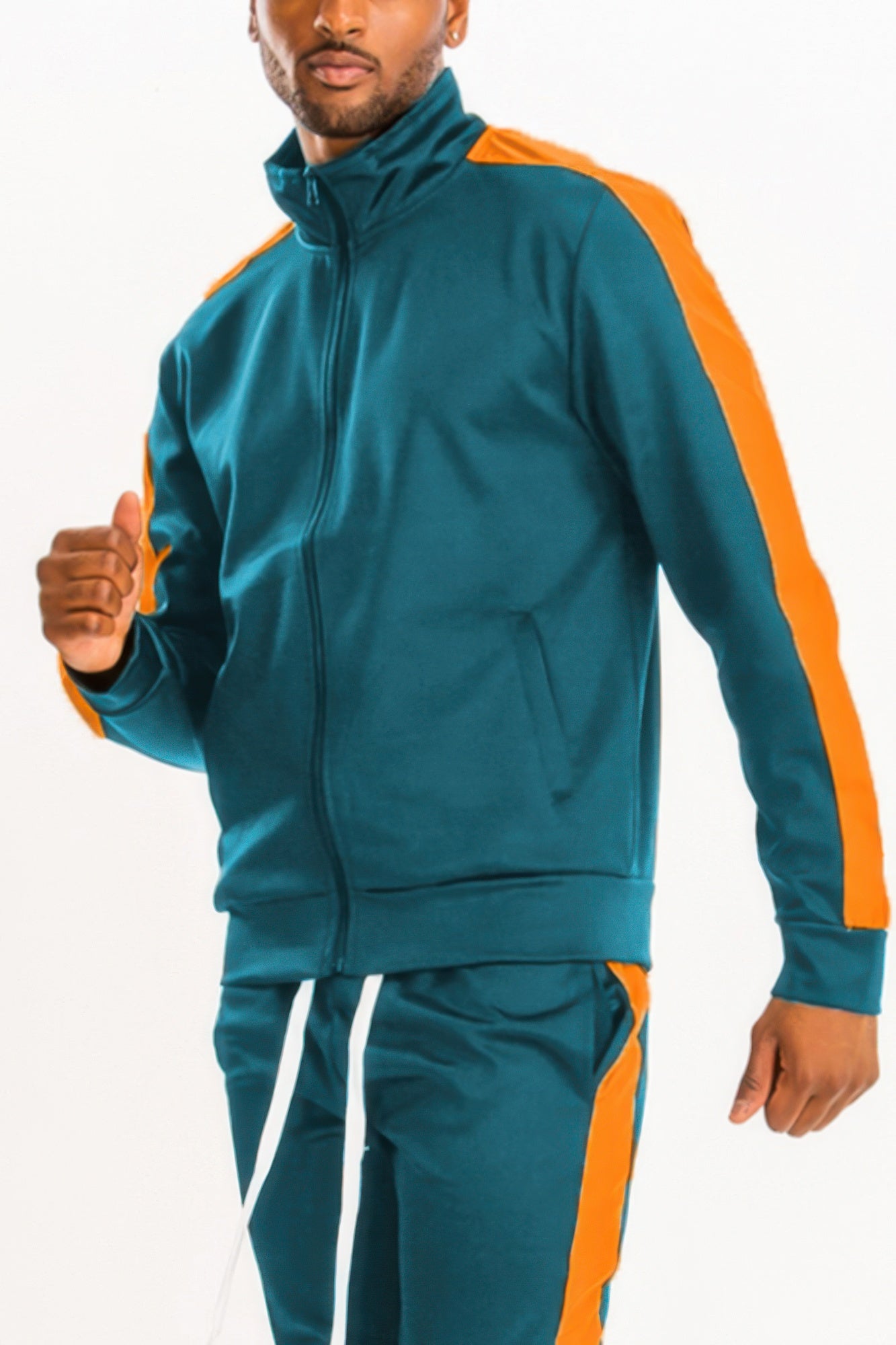 Track Single Stripe Jacket - MENS BASIC & ACTIVEWEAR