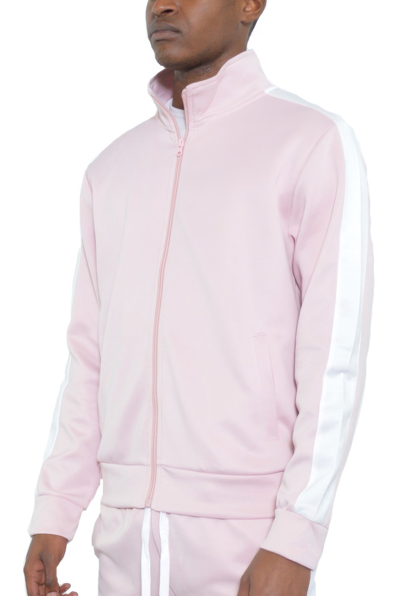 Track Single Stripe Jacket - MENS BASIC & ACTIVEWEAR