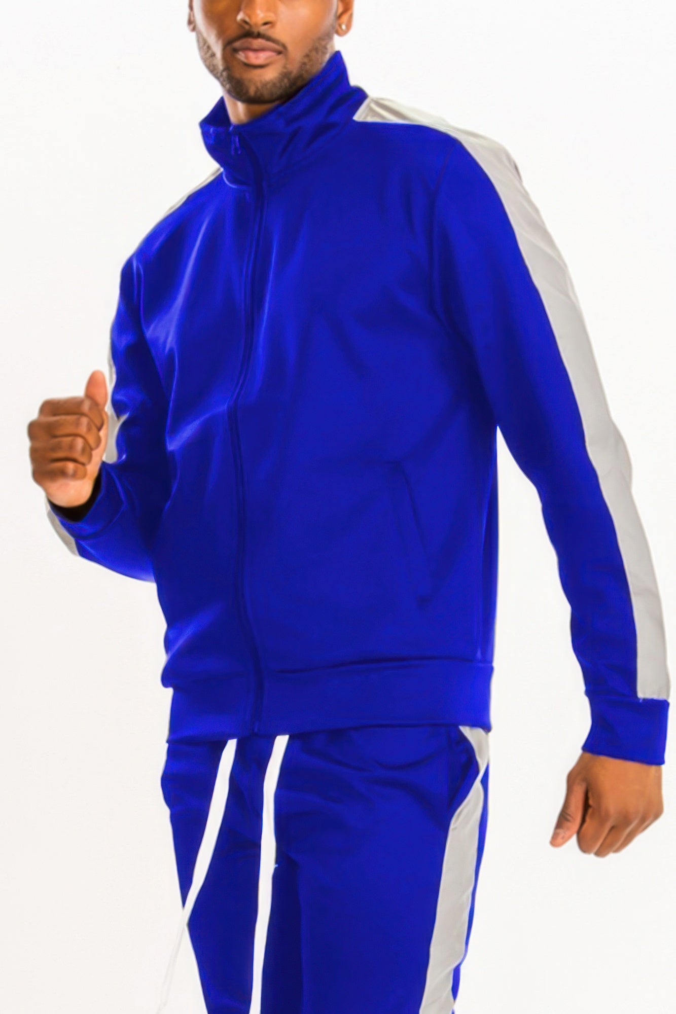 Track Single Stripe Jacket - MENS BASIC & ACTIVEWEAR