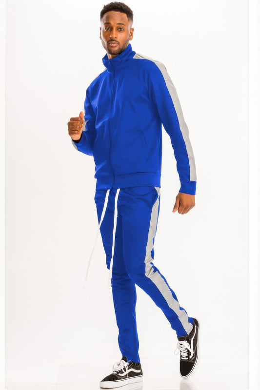 Single Stripe Track Set - MENS BASIC & ACTIVEWEAR
