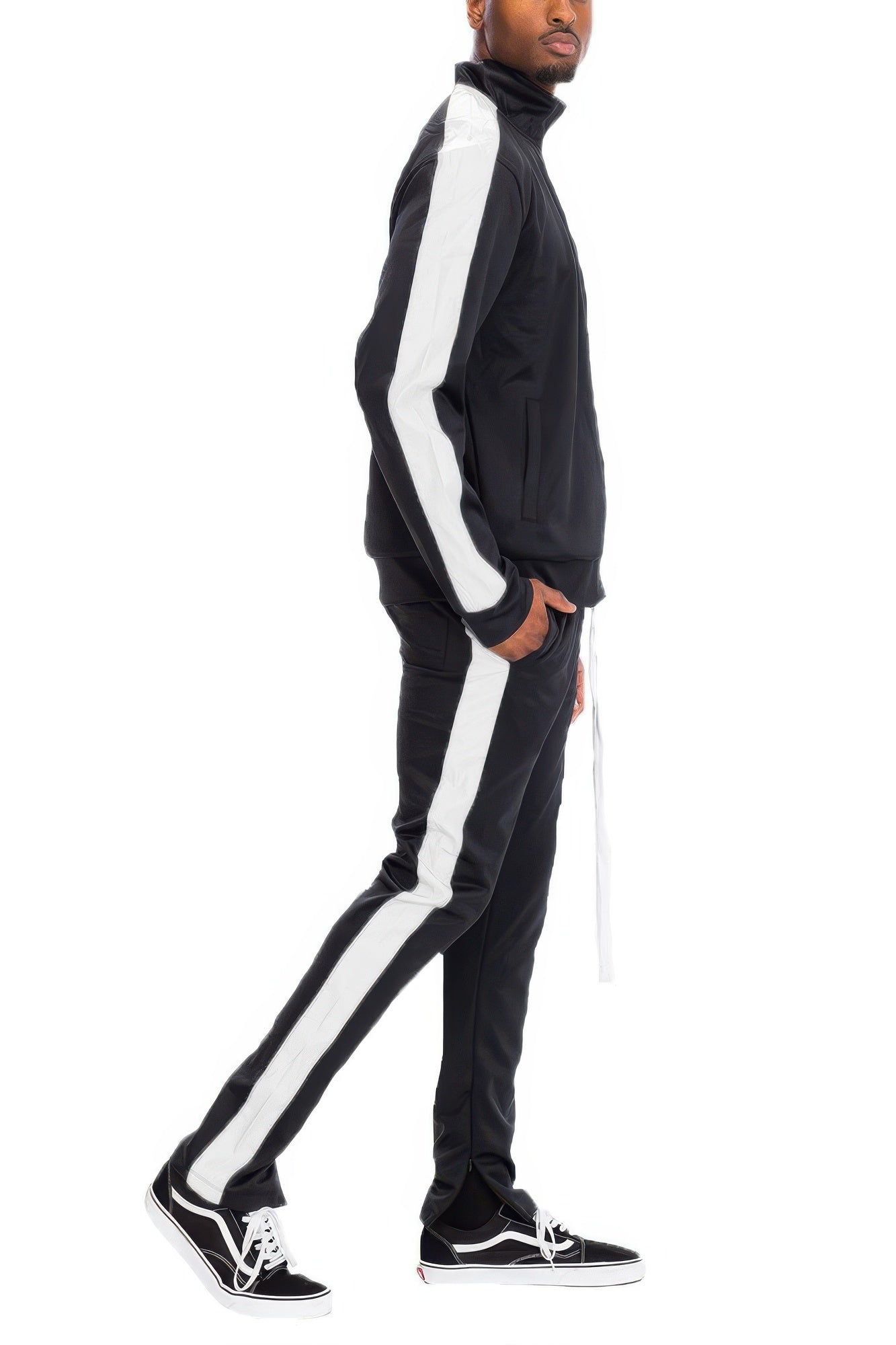 Single Stripe Track Set - MENS BASIC & ACTIVEWEAR