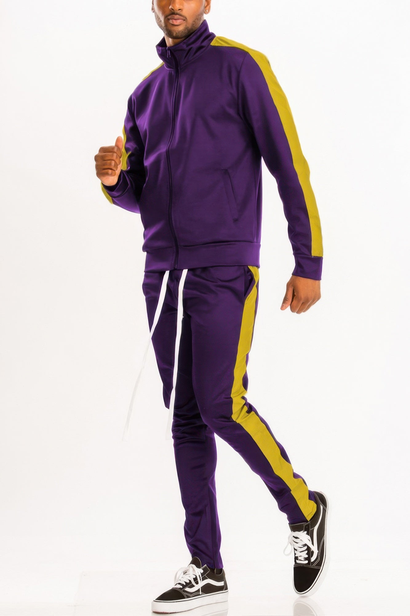 Single Stripe Track Set - MENS BASIC & ACTIVEWEAR