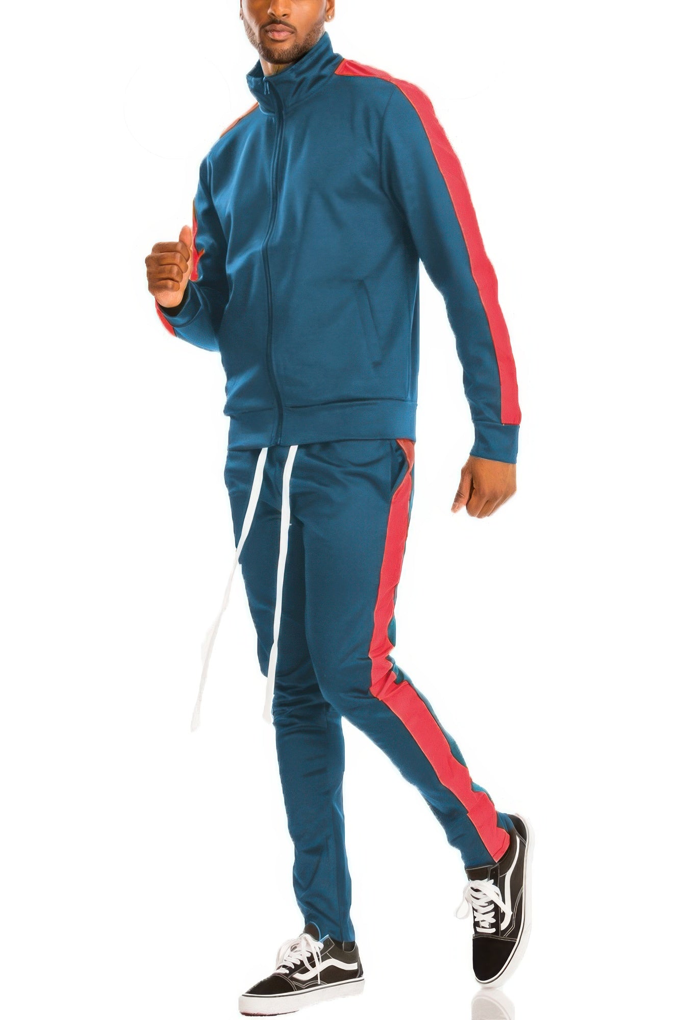Single Stripe Track Set - MENS BASIC & ACTIVEWEAR