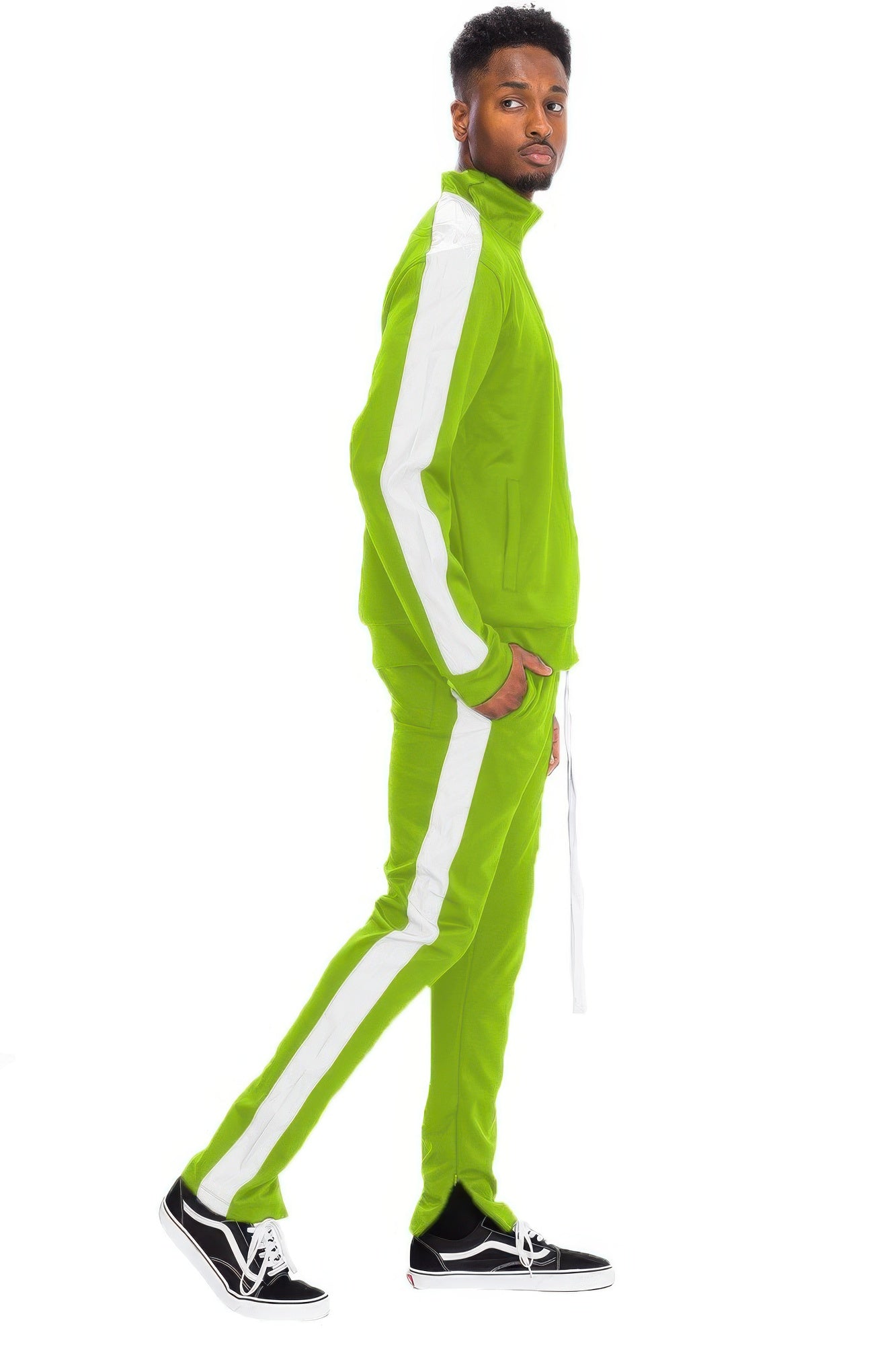 Single Stripe Track Set - MENS BASIC & ACTIVEWEAR