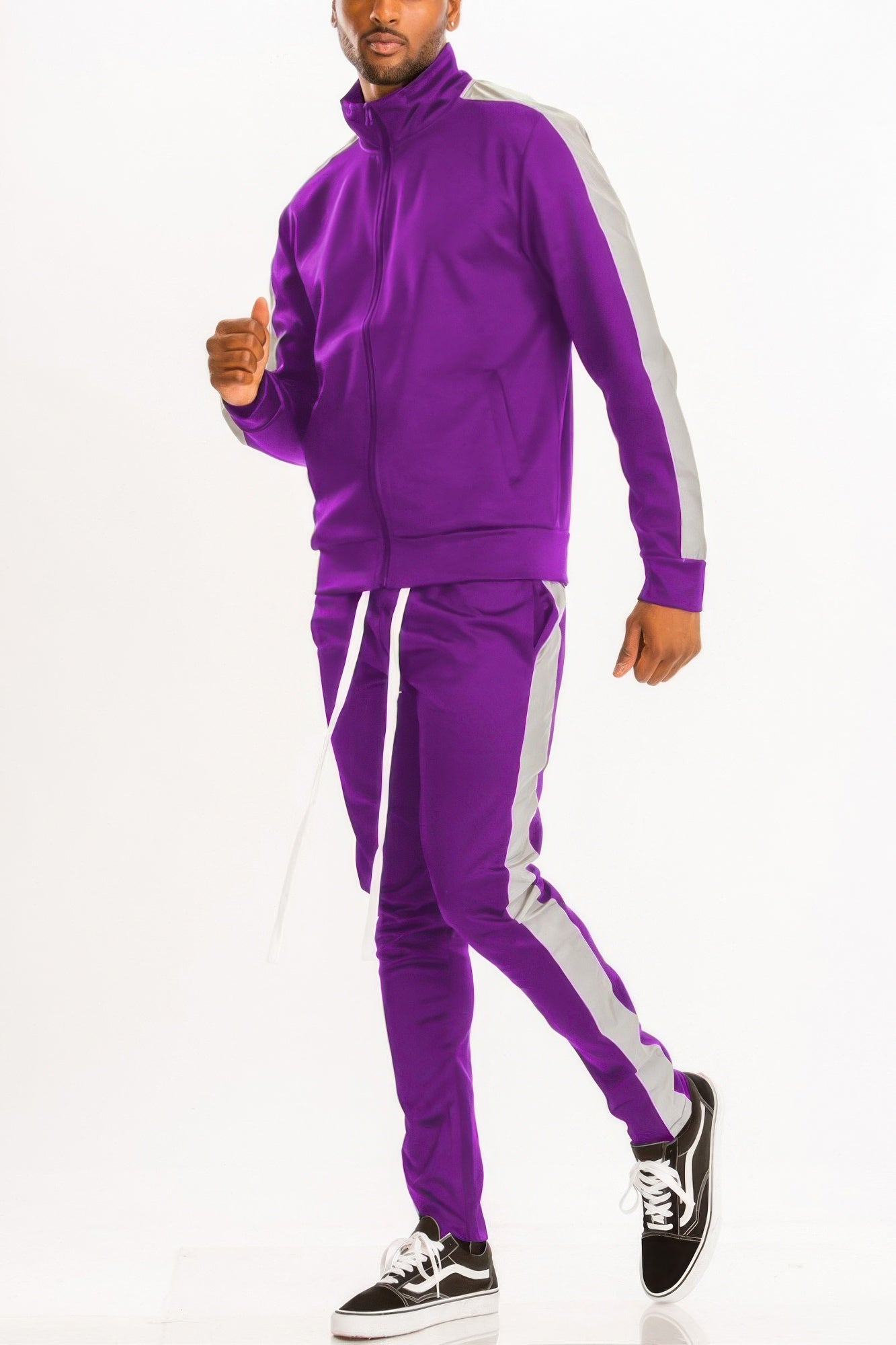 Single Stripe Track Set - MENS BASIC & ACTIVEWEAR