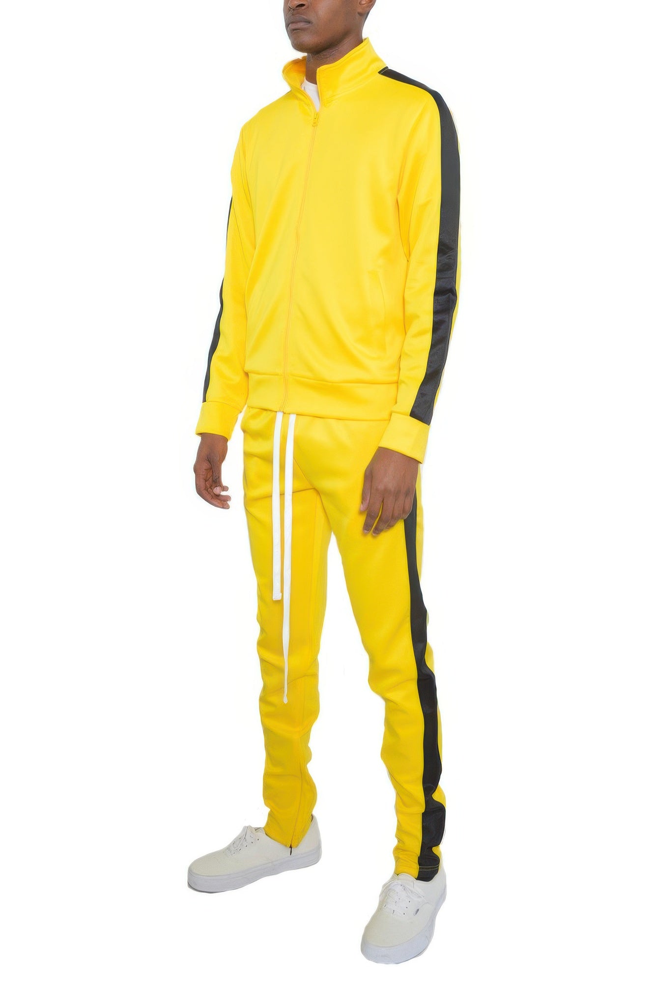 Single Stripe Track Set - MENS BASIC & ACTIVEWEAR
