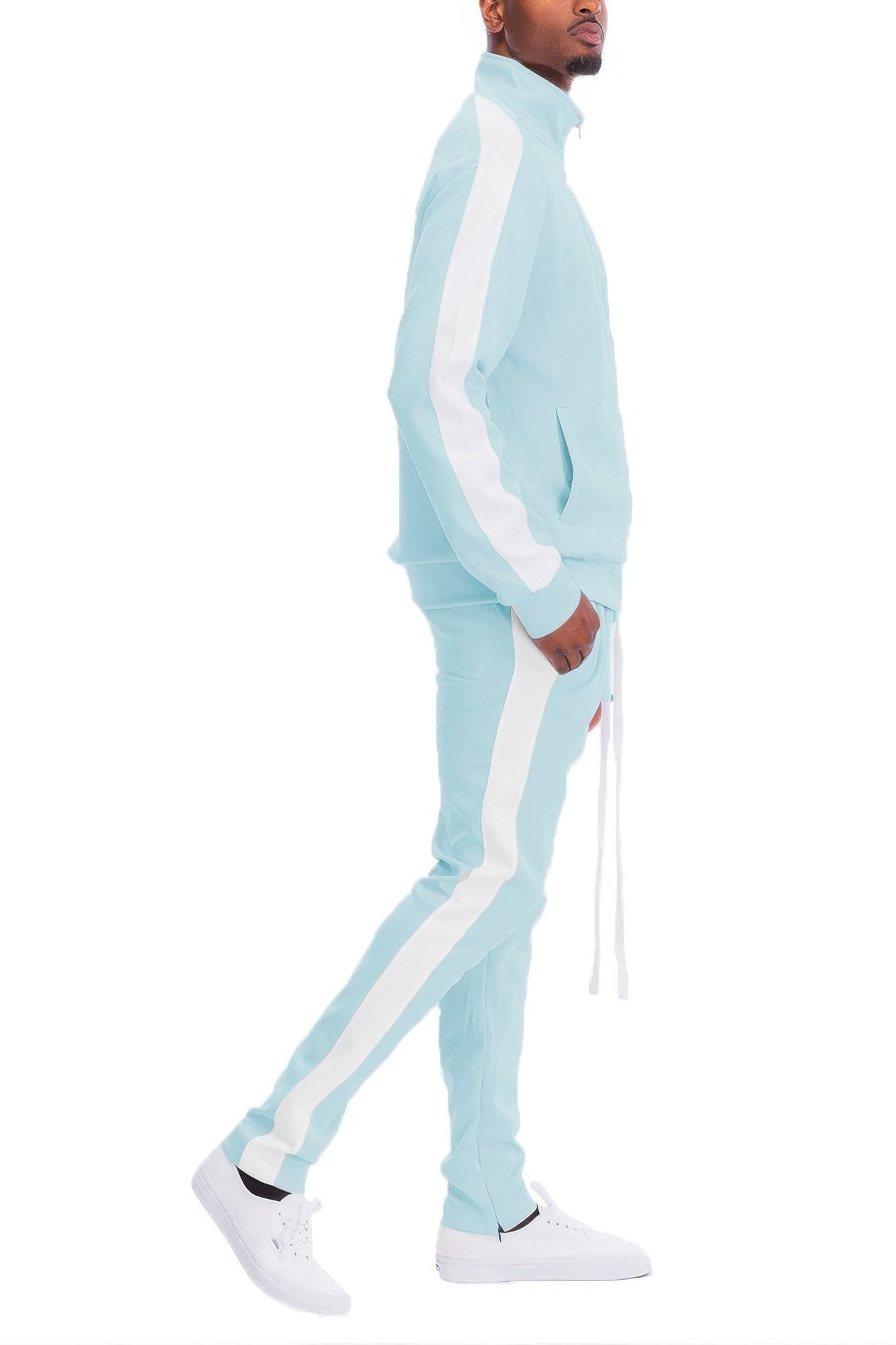 Single Stripe Track Set - MENS BASIC & ACTIVEWEAR