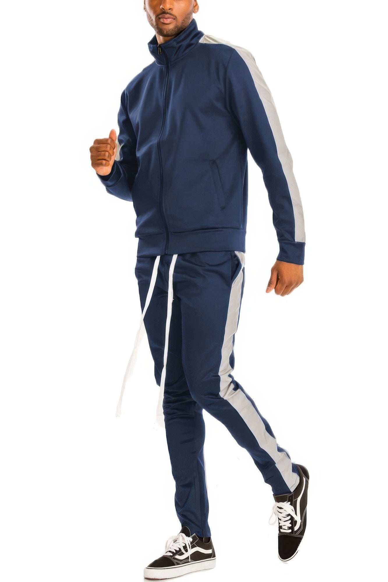 Single Stripe Track Set - MENS BASIC & ACTIVEWEAR