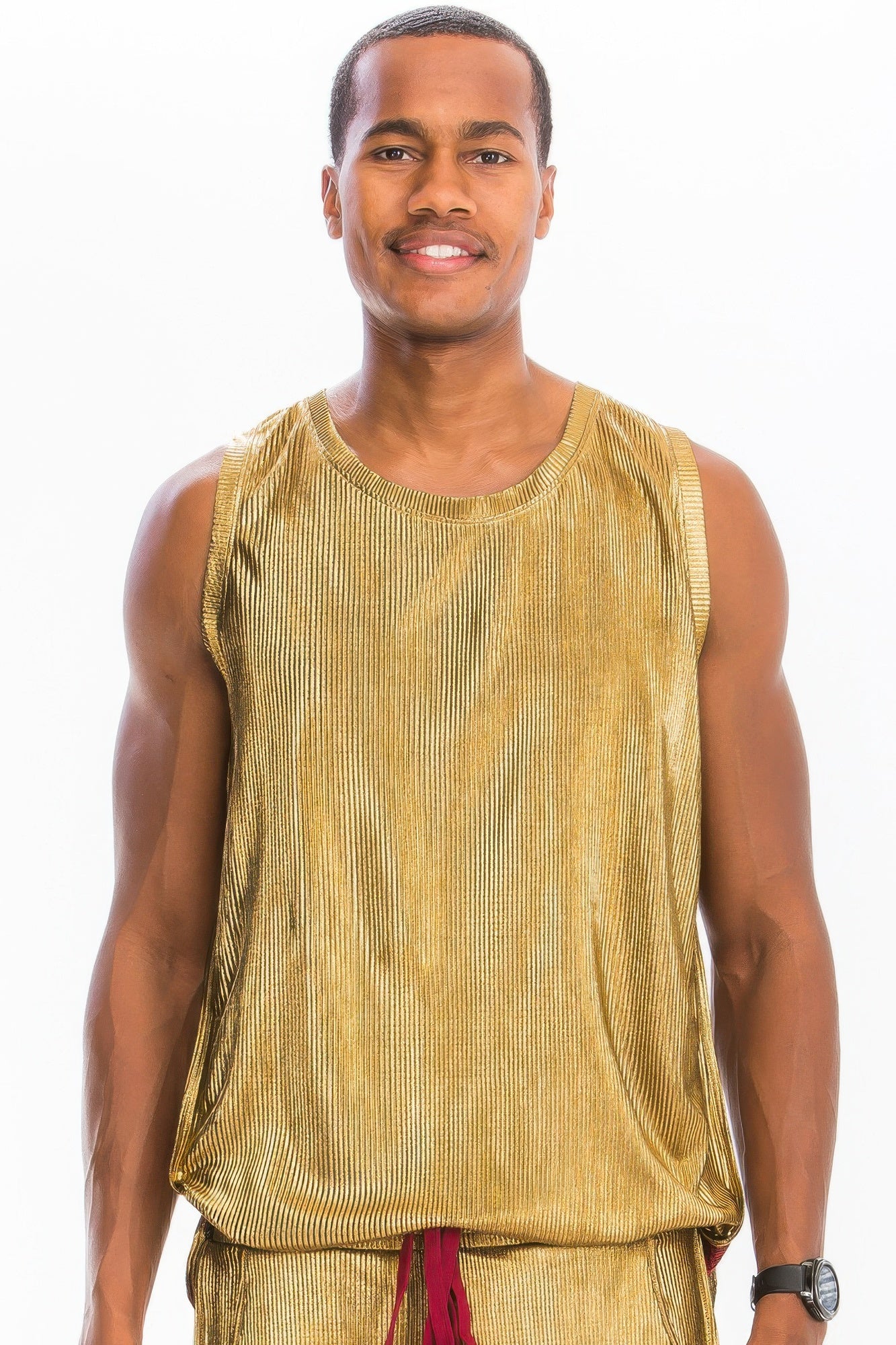 Metallic Flick Tank Top - MENS BASIC & ACTIVEWEAR