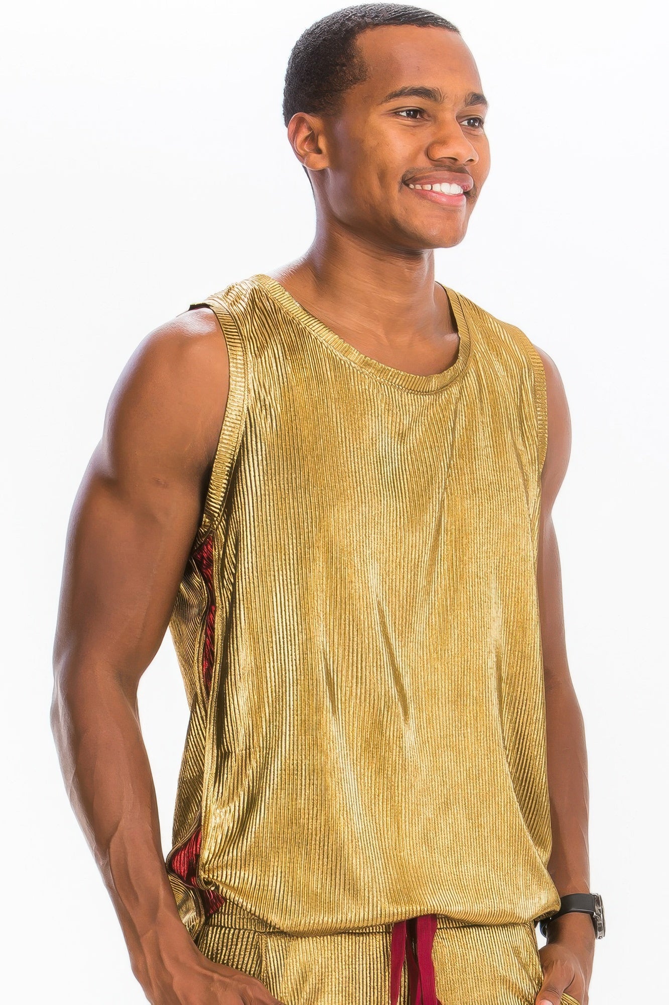 Metallic Flick Tank Top - MENS BASIC & ACTIVEWEAR