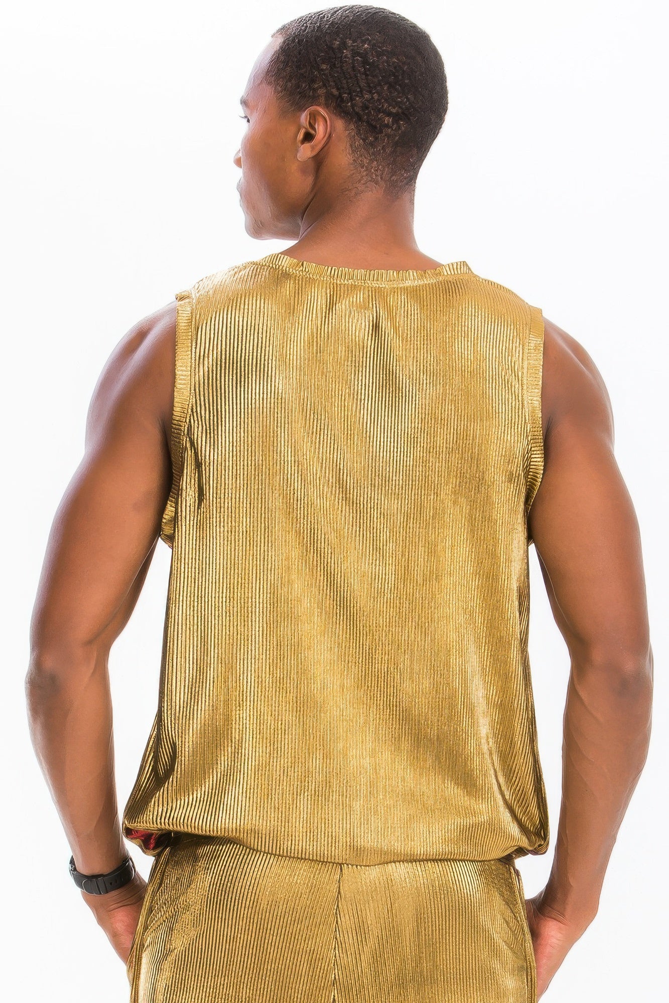Metallic Flick Tank Top - MENS BASIC & ACTIVEWEAR