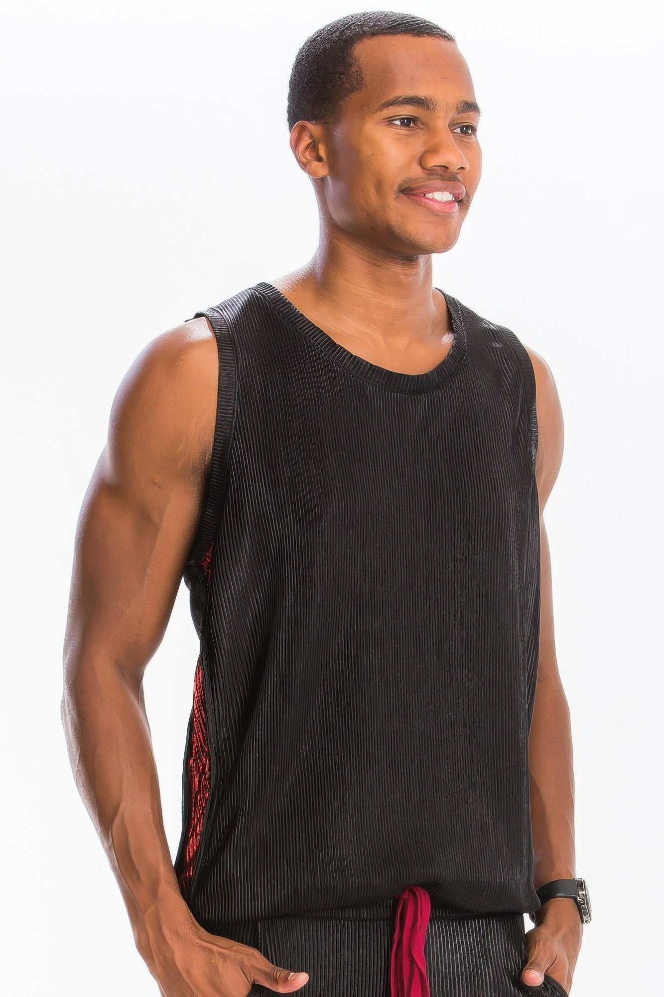 Metallic Flick Tank Top - MENS BASIC & ACTIVEWEAR