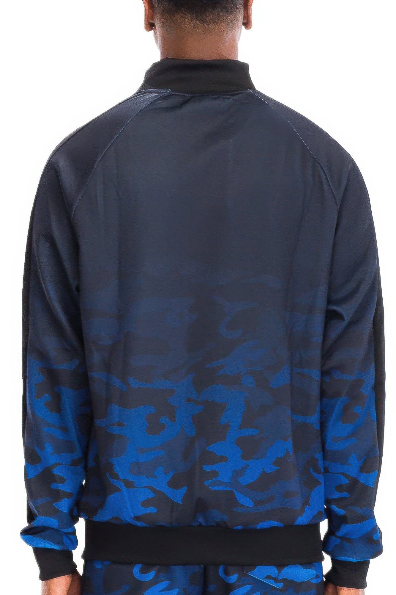 Mens Camo Ombre Track Jacket - MENS BASIC & ACTIVEWEAR