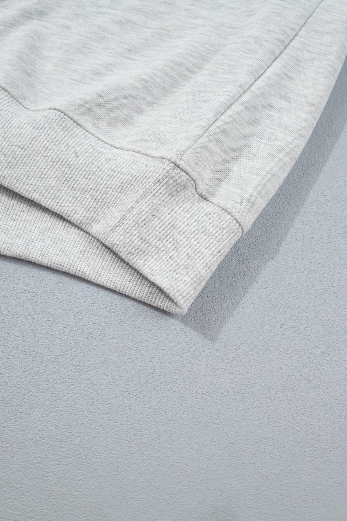 Light Grey Game Day Letter Embroidery Round Neck Sweatshirt