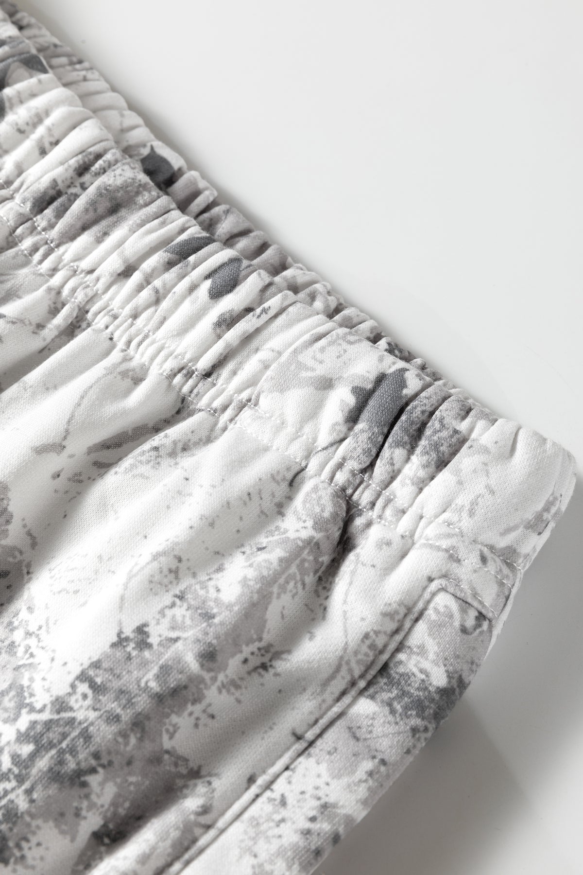 Women's Light Grey Light Woodland Camo Classic Hoodie and Sweatpants Set