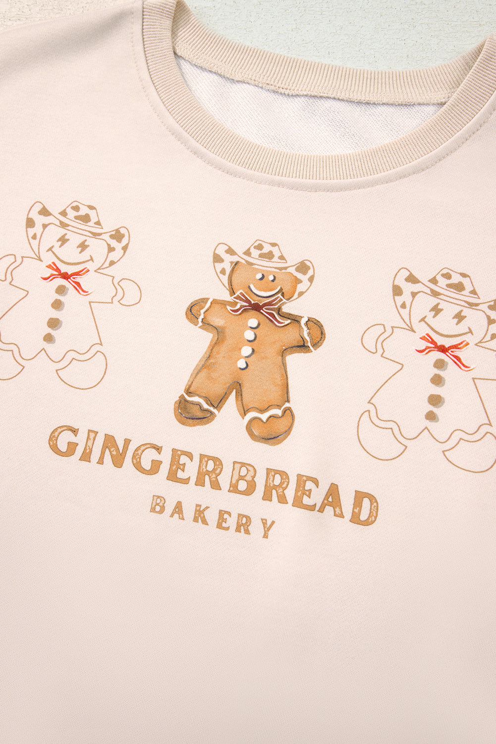 Jet Stream Gingerbread Bakery Christmas Print Lounge Set