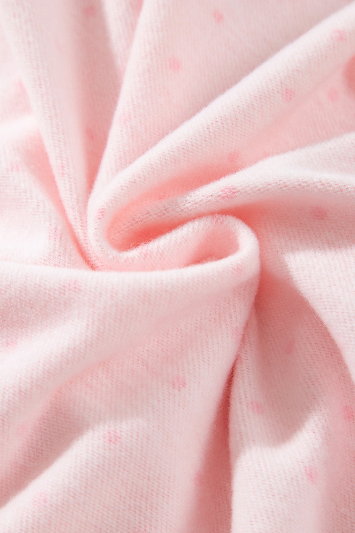 Pink Polka Dot Printed Oversized Hoodie Casual Shorts Set