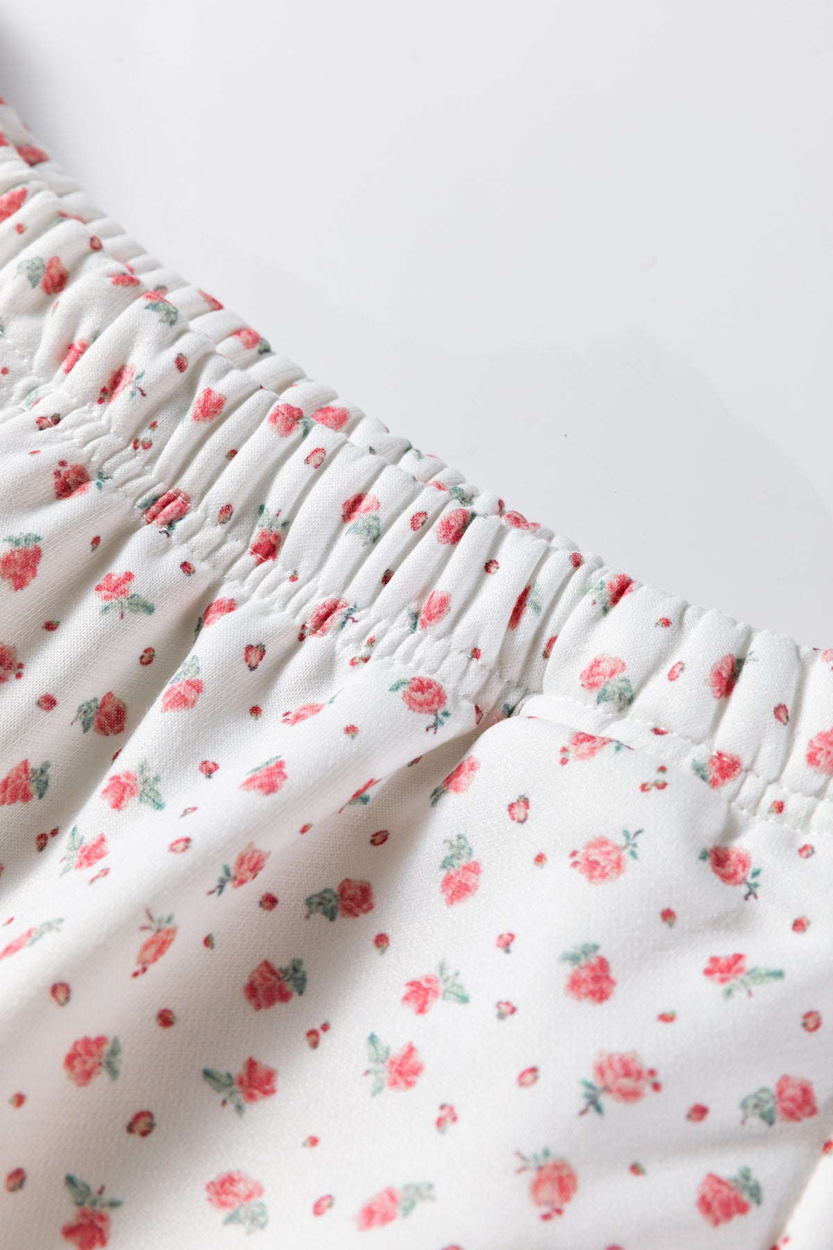 Women's Pink Floral Print Kangaroo Pocket Hoodie Sheath Sweatpants Set