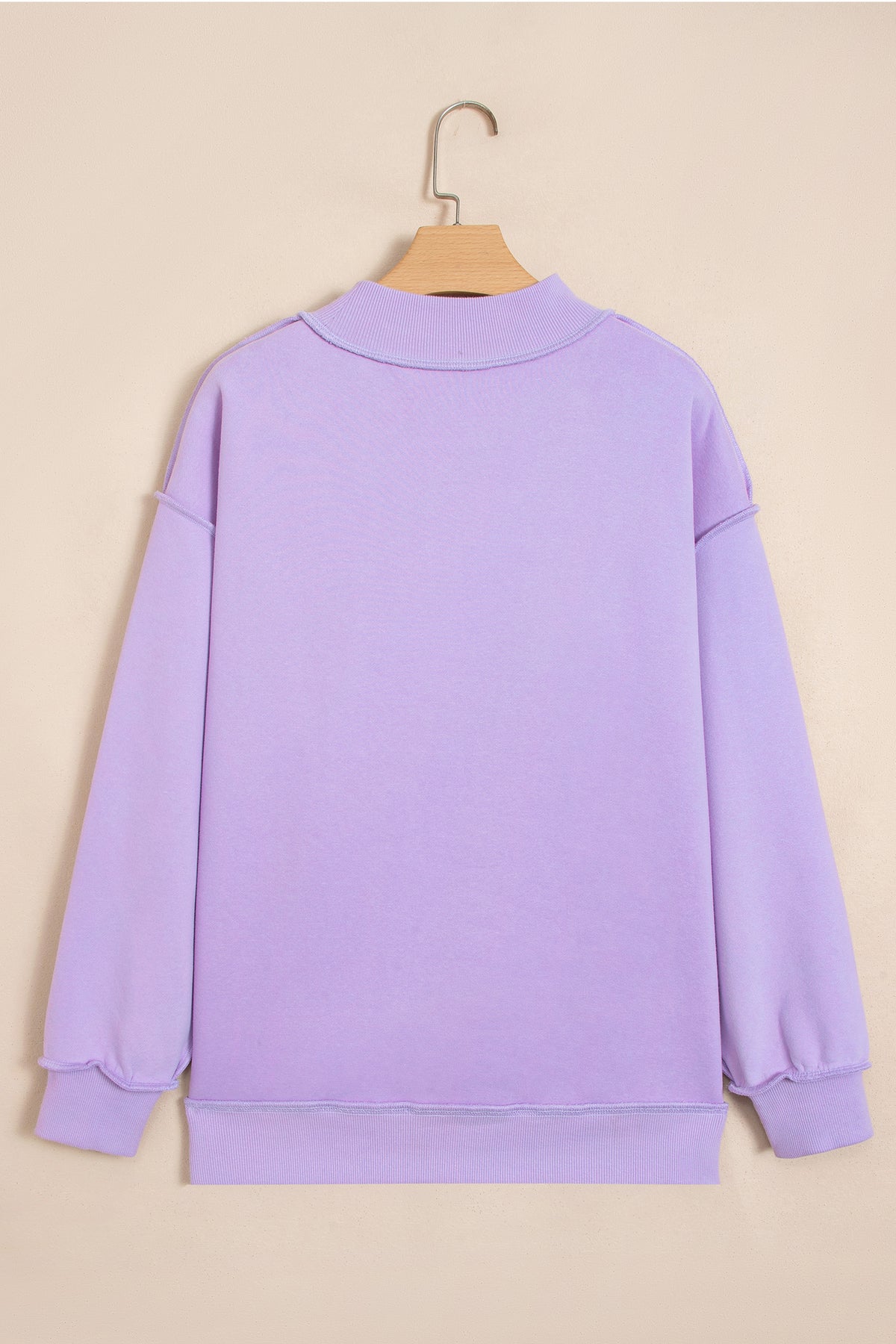 Meadow Mist Green JESUS Letter Patch Graphic Sweatshirt