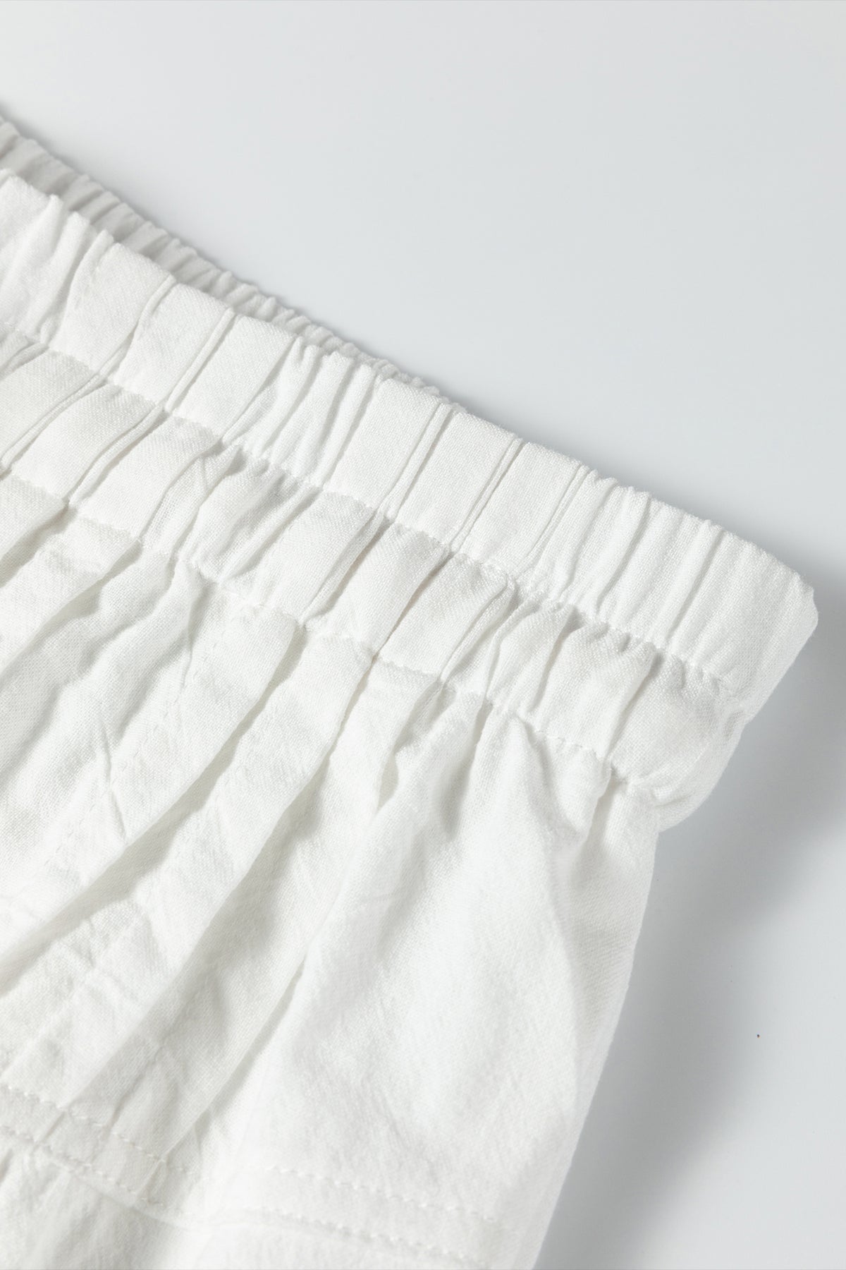 Jet Stream Drawstring Elastic Waist Button Pleated Wide Leg Pants