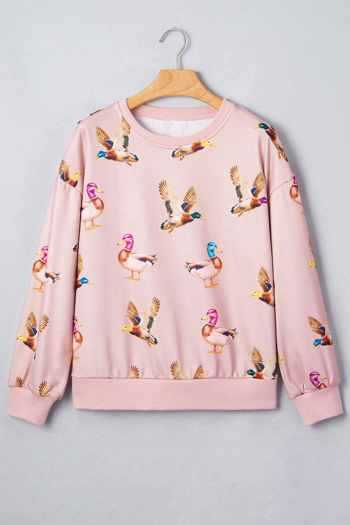 Multicolour Western Print Drop Shoulder Sweatshirt
